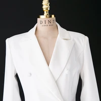 Two piece set top and pants white suit suit female 2019 new fashion slim suit jacket temperament OL professional commuter suit