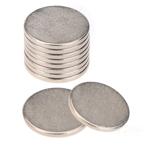 Twozilla 10PCS Super Strong Rare Earth RE Magnets 10mm x 1mm|magnet piece|magnet padre wire |