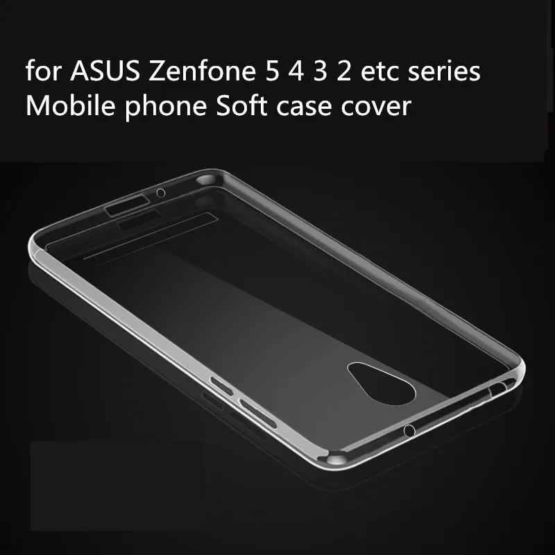 Мягкий прозрачный чехол для телефона ASUS ZenFone 4 ZE554KL/Zenfone 5 A501CG/2 Laser ZE601KL ZE600KL/3 ZE552KL