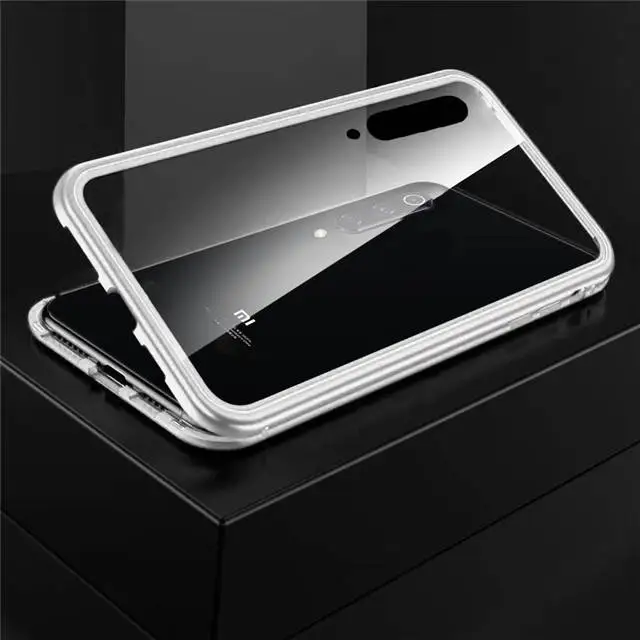 360 магнитный чехол для Xiaomi mi 9 9 SE mi 8 lite 6X A2 Pocophone F1 Алюминий металлический бампер Red mi K20 K20 Pro Note 7 6 Чехол для телефона
