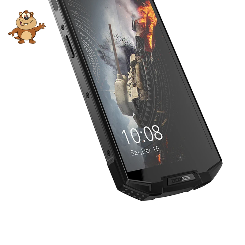 IP68/IP69K Водонепроницаемый DOOGEE S70 Lite телефона Беспроводной зарядка NFC 5500 мА/ч 12V2A Quick