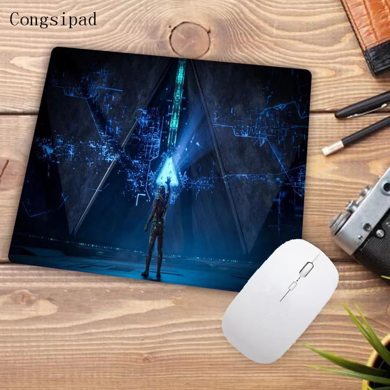 Congsipad, резиновый игровой коврик для мыши, все горы, красный цветочный принт, коврик для мыши для ноутбука, маленький размер, коврик для мыши для ноутбука, компьютера, коврик для мыши