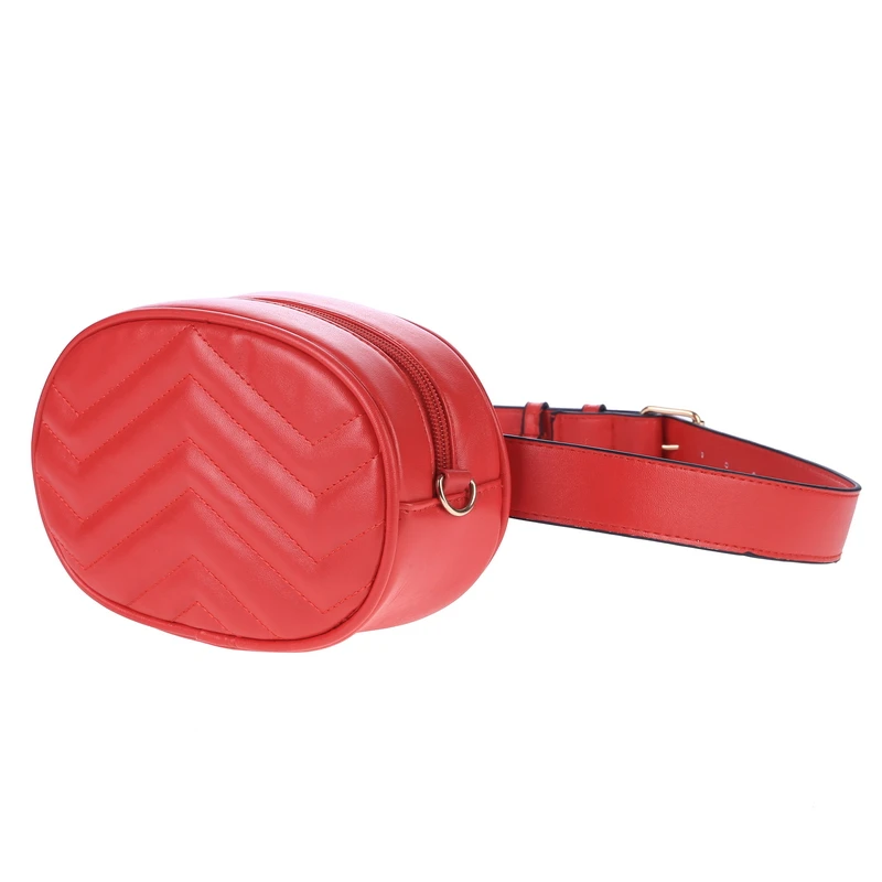 SWDF 2018 New Fashion Women PU Leather Black And White Solid Waist Bags Fanny Packs Lady's High Quality Belt | Багаж и сумки