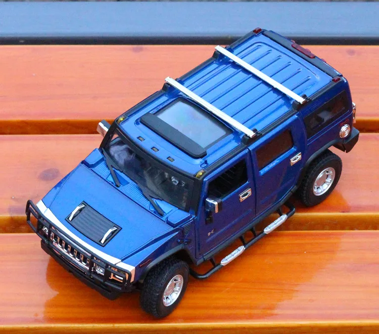 Cool Die-cast Model Car 1:24 scale car carros de metal toys for children/ kids1:24 For Hummer H2 SUV mkd52 | Игрушки и хобби