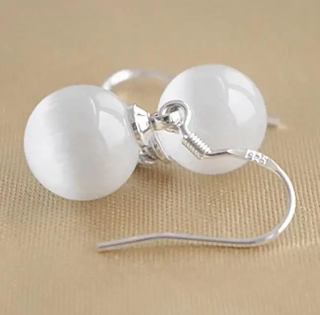 OMH оптовая продажа модных ювелирных украшений опалы капли воды серьги гвоздики