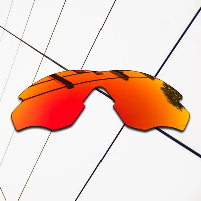 Fire Red Polarized E.O.S поляризованные Сменные линзы для солнцезащитных очков в оправе Окли м2-различные цвета - Цвет линз: Fire Red Polarized