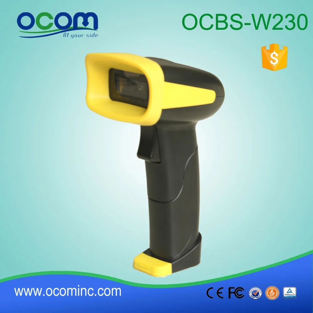 OCBS W230 (433 мГц): ручной Беспроводной 2D сканер штрих в RF433MHZ|wireless 2d barcode scanner|2d scannerbarcode