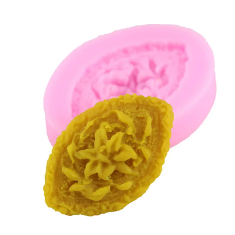 1 шт. форма для лилии силиконовые формы торта 3D мыльные трафарет инструменты