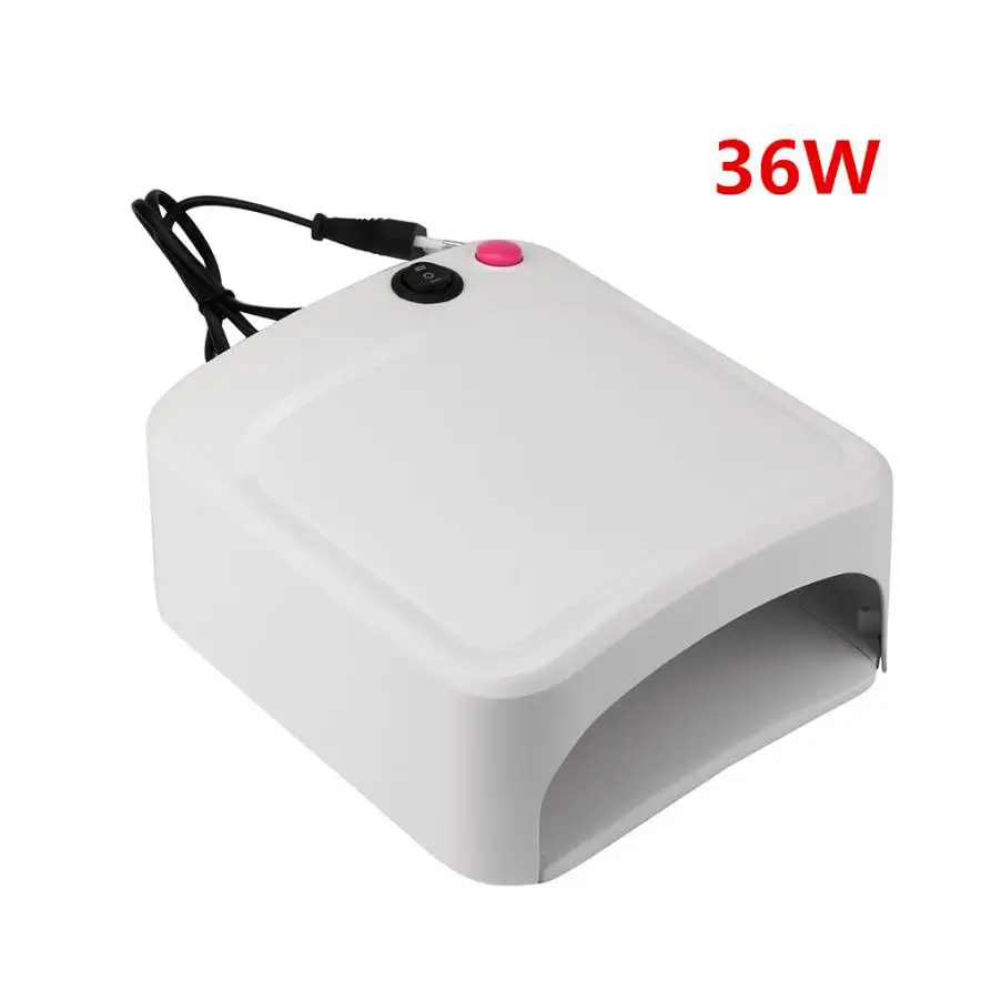haicar 1 шт. EU Plug 36 Вт УФ лампа для сушки ногтей маникюрный гель с таймером для женщин Pro Nails Art Сушилка инструмент для накладывания лака для ногтей сушилка
