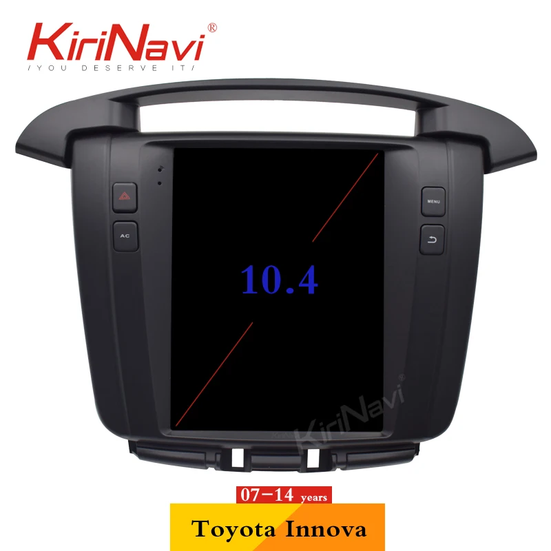 KiriNavi 10," HD сенсорный дисплей Android для Toyota Innova MPV автомобильный Радио Аудио gps навигация монитор мультимедийный плеер