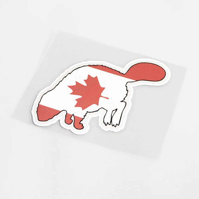 YJZT 12.5CM*12.5CM Fashion Canada Flag PVC Car Window Sticker Decal 13-0579 | Автомобили и мотоциклы