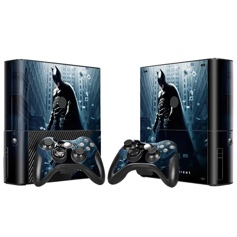 DC Джокер Бэтмен и Супермен пленка Стикеры наклейка для Xbox 360 E консоль и контроллеры Скины Стикеры s для Xbox360 E винил