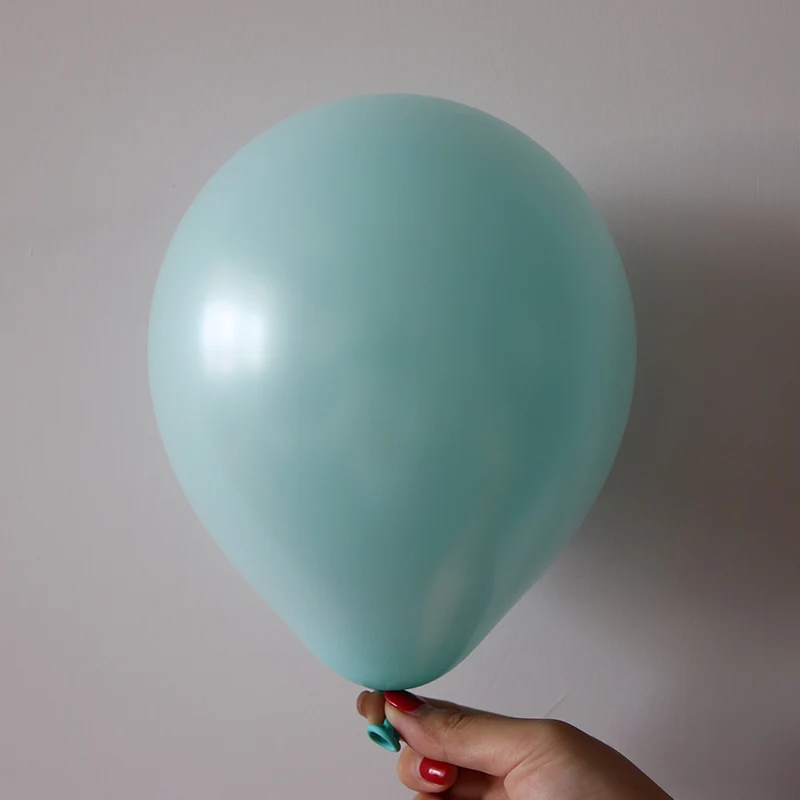 Tiffany Blue NASTASIA 50 шт/лот Макарон латексный шар 5 дюймов разноцветные декоративные шары для дня рождения - Цвет: Tiffany Blue
