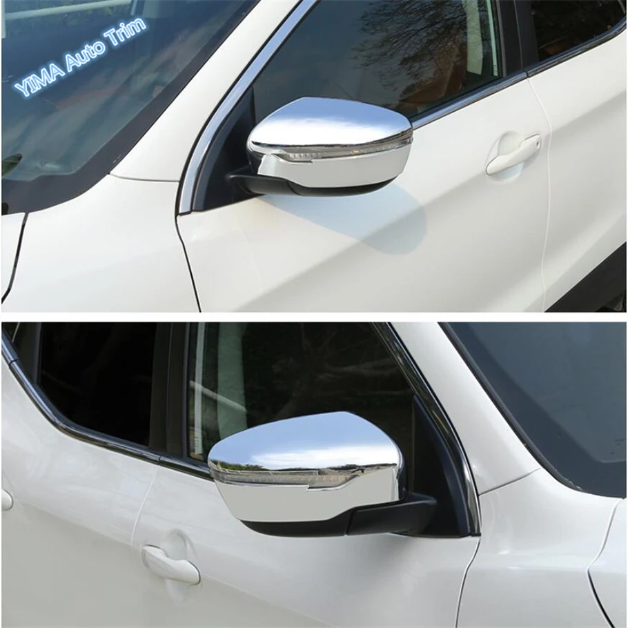 Защитная накладка для зеркала заднего вида автомобилей Nissan Qashqai J11 2014-2020
