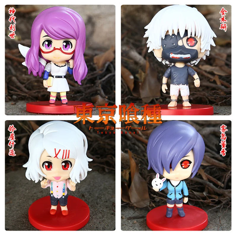 Хороший ПВХ 4 стиля Tokyo Ghoul фигурка аниме маска Кен канеки модель Rize Kamishiro Touka Kirishima