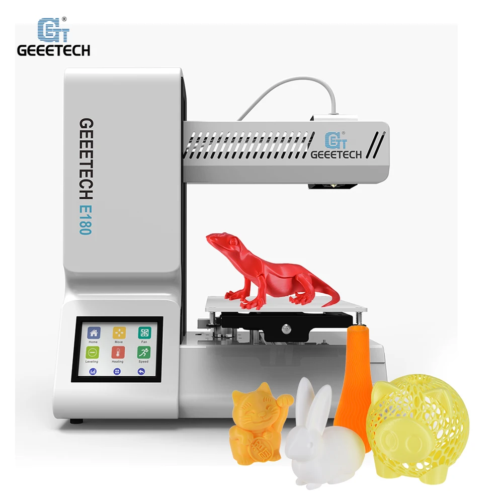Высокоточный Настольный 3D принтер Geeetech E180 полностью собранный Полноцветный