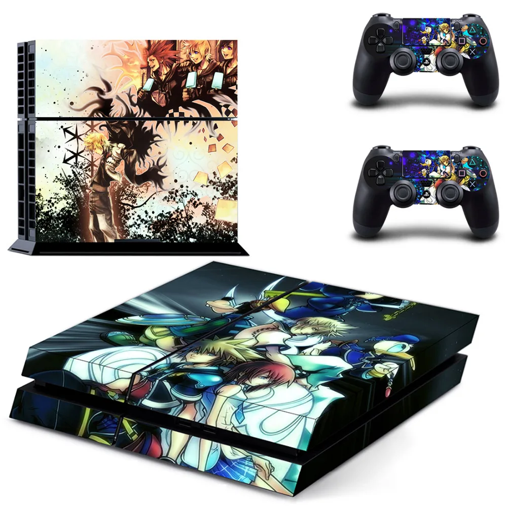 Игры Kingdom Hearts PS4 переводная картинка наклейка для Sony PlayStation 4 консоли и 2