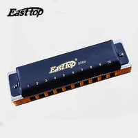 easttop 10 holes blues harmonica diatonic armonica t008s musical instruments mouth ogan professional playing blues harmonica