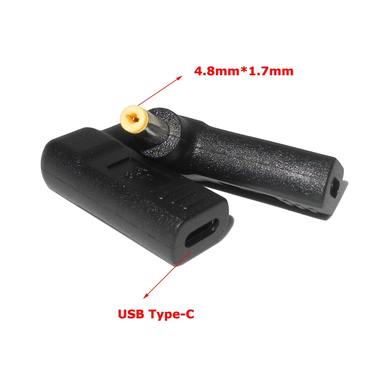 Адаптер питания постоянного тока с USB Type-C на 4 8x1 7 мм | Компьютеры и офис