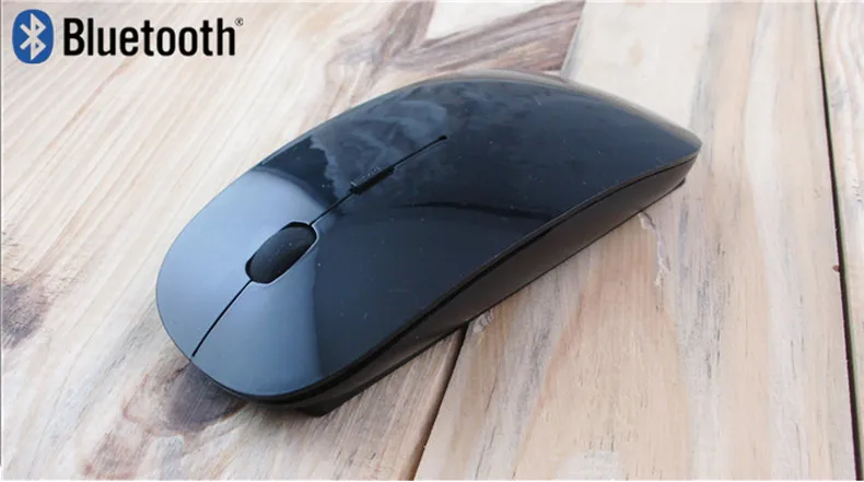 Bluetooth 3,0 Беспроводная Бесшумная мышь 1600 dpi тонкая батарея Бесшумная мышь для ноутбука настольного ПК