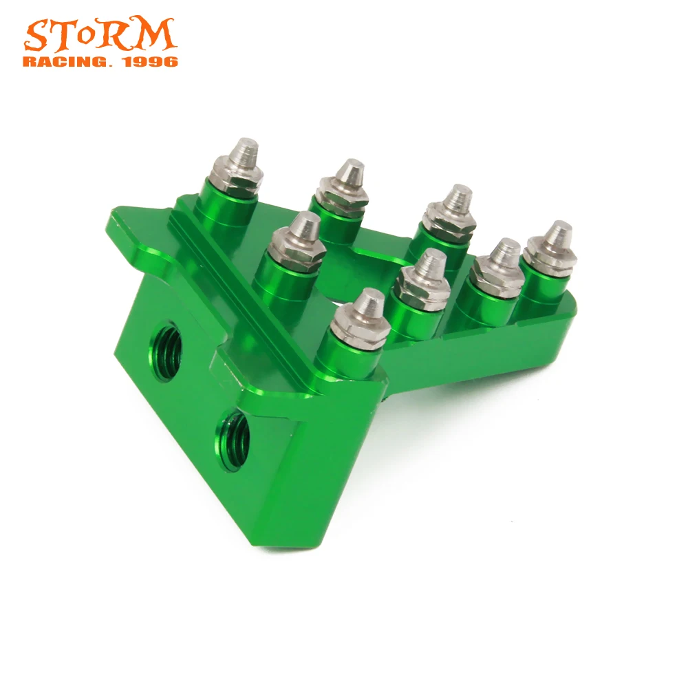 CNC алюминиевая педаль тормоза мотоцикла шаг наконечник для SDG SSR COOLSTER 70 90 107 110 125CC