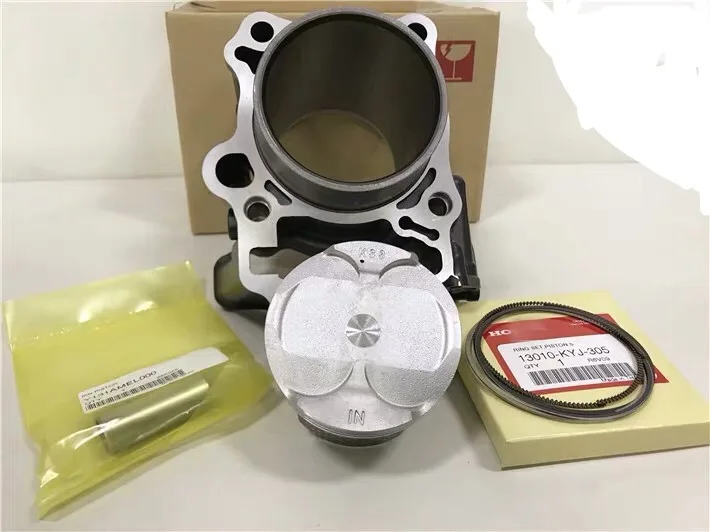 Цилиндр, 76 мм, 286cc, для honda cbr300, cbr300R,-, 300cc, комплект, поршень, кольца, высокое каечство, цпг, цпг комплект, 1310-KYJ-305, 12251-KYJ-901, 12192-KYJ-900