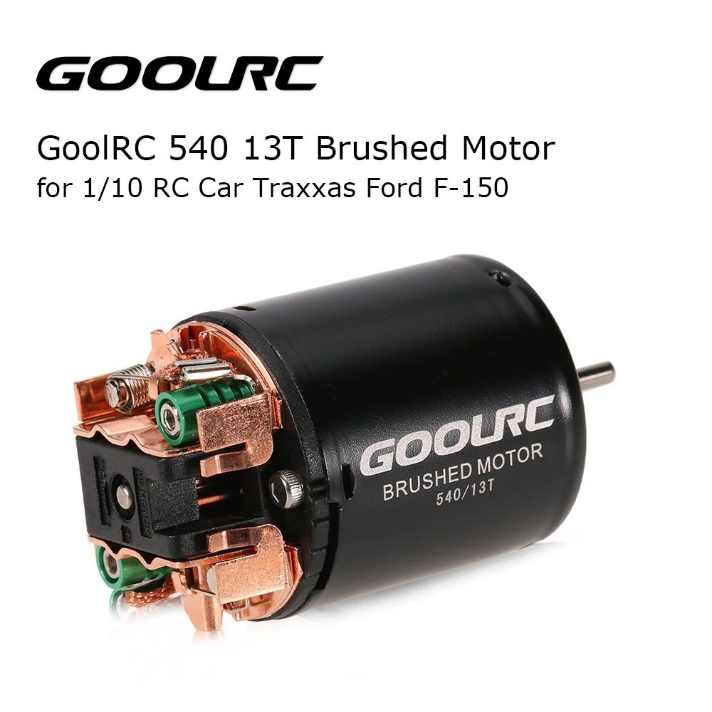 13T GoolRC 540 13T 17T 21T 23T 27T 35T 45T 55T 80T матовый мотор для радиоуправляемого автомобиля 1/10 Rock Crawler 4WD автомобиль Радиоуправляемый автомобиль запчасти Радиоуправляемый двигатель - Цвет: 13T