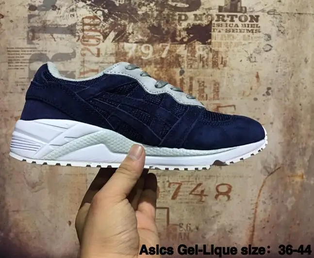 2017 оригинальные ASICS Новый амортизацию дышащий гель-lique Для Мужчин's Обувь для