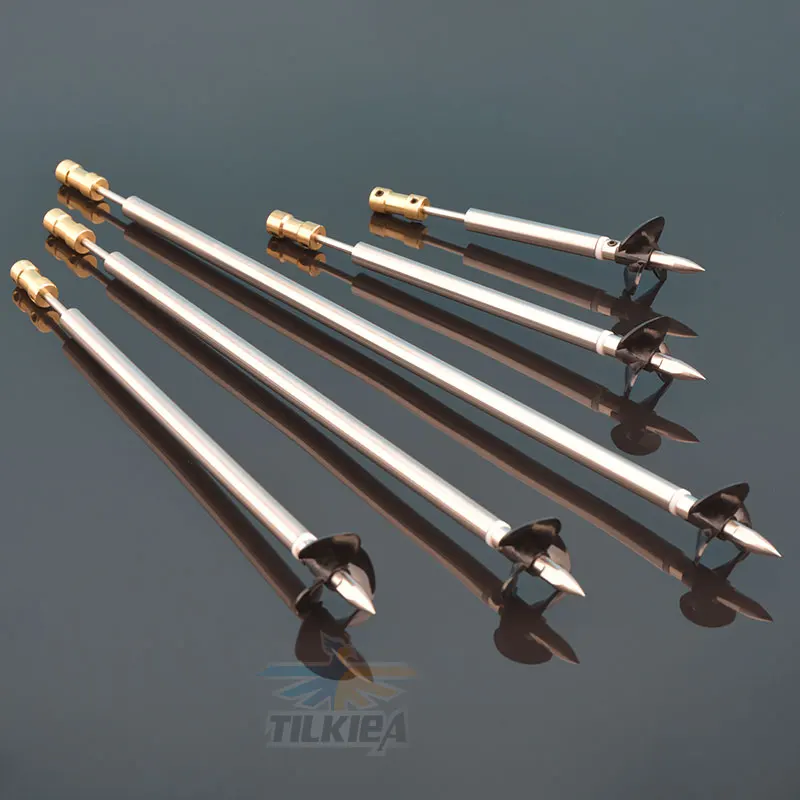 Модель лодки на радиоуправлении 3 мм вал из нержавеющей стали 304 приводной +