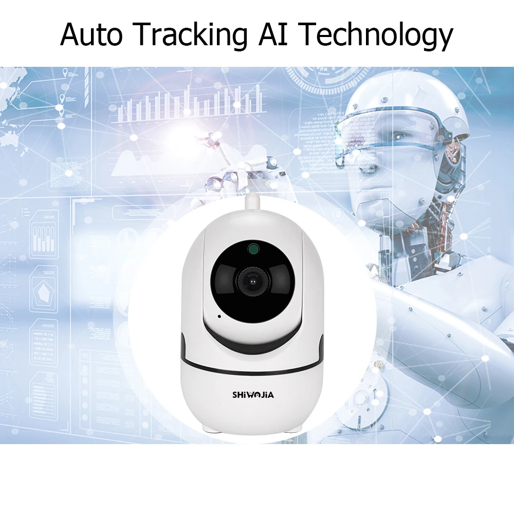 SHIWOJIA 1080 P Облако IP камера с автоматическим отслеживанием Смарт домашние