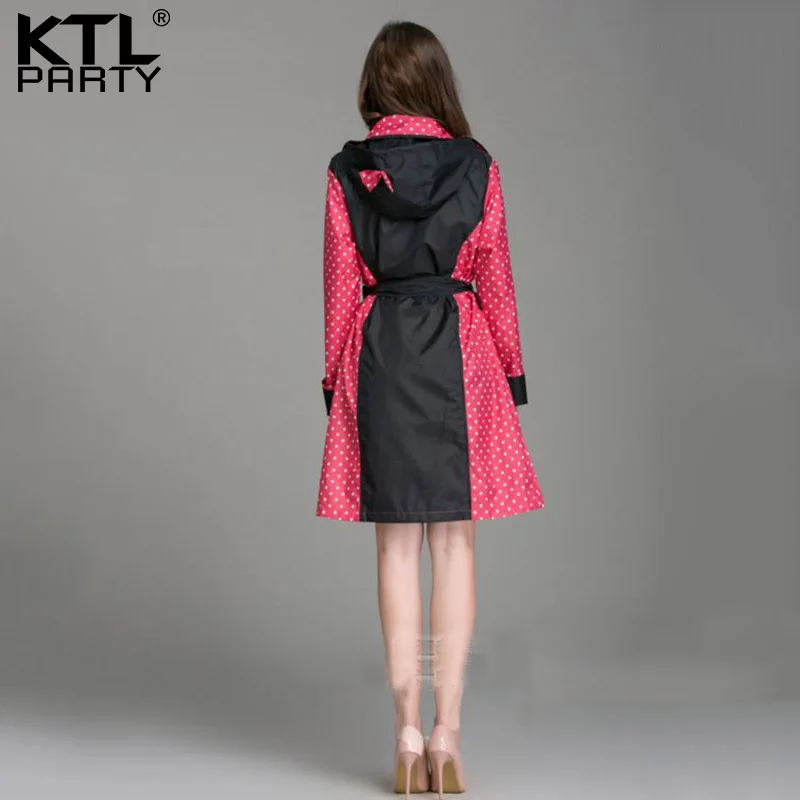 KTLPARTY женские модные дождевики уличные для путешествий непромокаемое