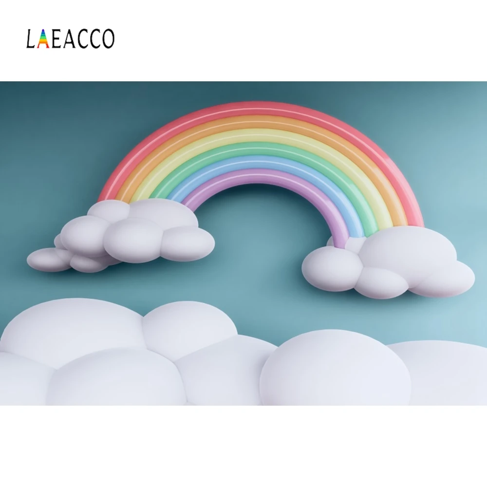 Laeacco Луна Звезда облако дом шар мечта детская комната фотография фон на заказ