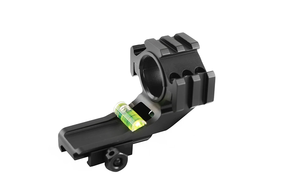 

SPINA OPTICS Hunting Single 3 Side Rail 30mm Diameter with Spirit Bubble Level for 20mm Scope Mount Picatinny Weaver Rail Mount