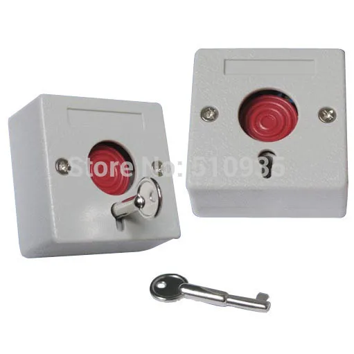 10Pcs/Lot Key Reset Emergency Panic Button Switch (PB68) button accessories for Home alarm products | Безопасность и защита