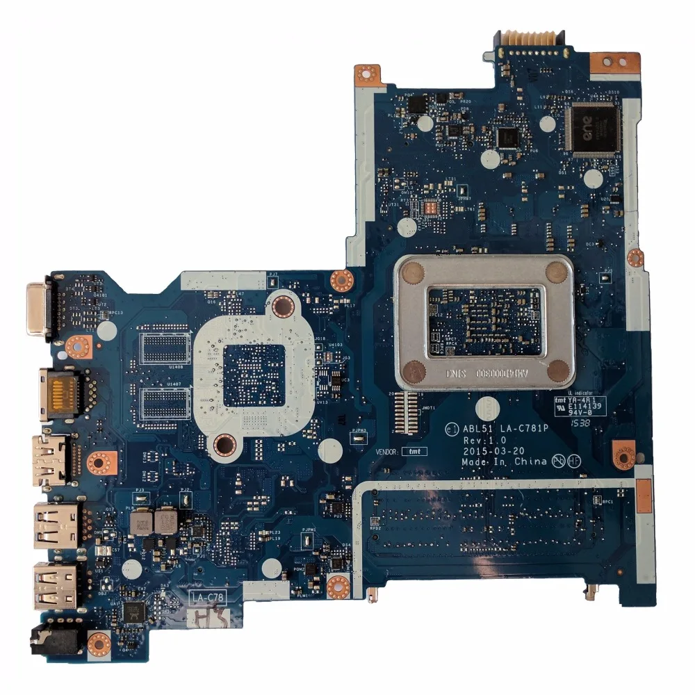 LAOKE для hp 255 G4 Материнская плата ноутбука W/для A8 7410 Процессор 814612 501 ABL51 LA C781P DDR3