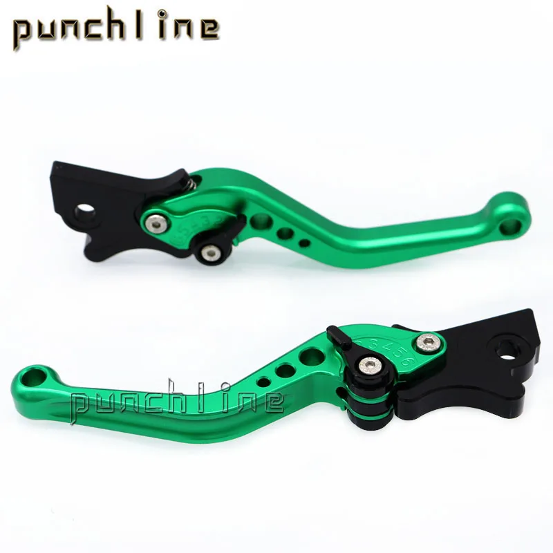 Green Для GILERA Runner 200 Runner200 2003-2008 Runner 125 Runner125 1997-2002 аксессуары для мотоциклов Короткие тормозные рычаги сцепления - Цвет: Green