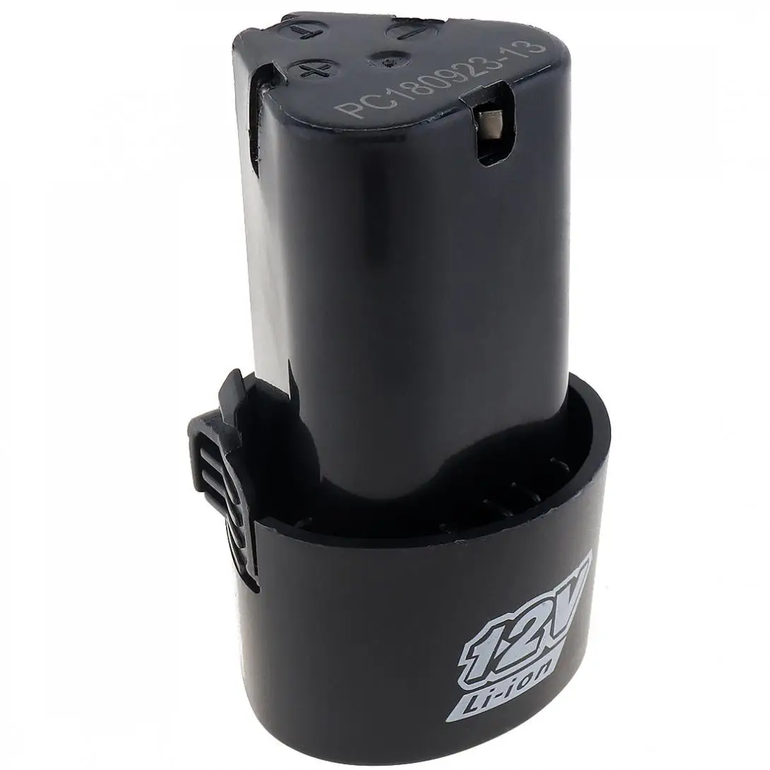 Универсальный литий-ионный аккумулятор 12V 3x1300 mAh с кнопкой отключения для электрической дрели/электрической отвертки/пистолета