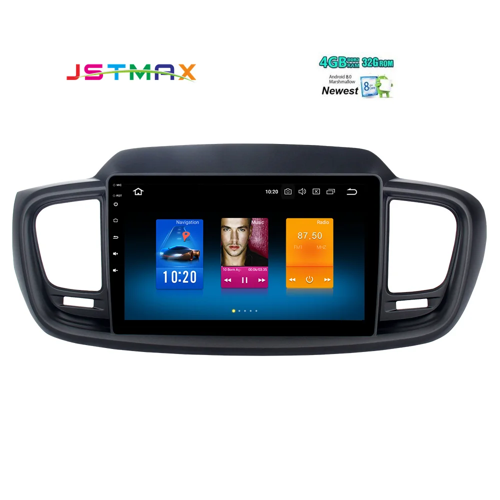 10 2 &quotавтомобиль радио gps Android 8 0 Octa core для Kia Sorento 2015 2016 с ips сенсорный экран