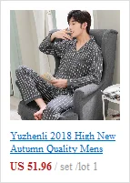 Yuzhenli, мужские пижамы, весна-осень, пижама с длинным рукавом, хлопок, в клетку, кардиган, пижама, для мужчин, для отдыха, пижамные комплекты, плюс размер, 3XL
