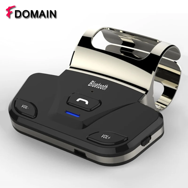 FDOMAIN металлический материал Автомобильный руль bluetooth громкая связь динамик