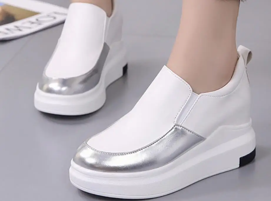 Breathable Ladies Comfortable High Heel fashion summer shoes New Wedges Platform Women Shoes Casual Wedge | Обувь