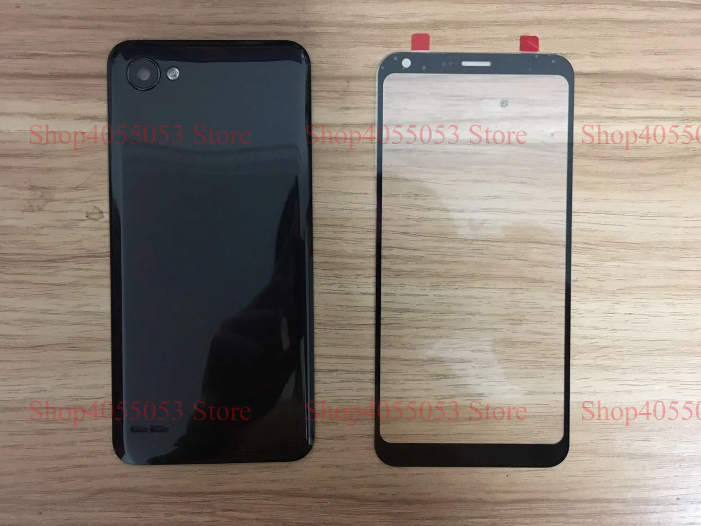 Замена оригинальных стеклянных линз для LG Q6 Передний сенсорный экран + крышка