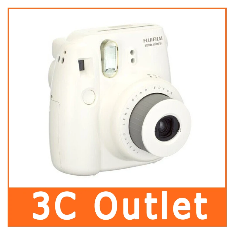 Fujifilm Instax Mini 8 мгновенная пленка камера (белый) Рождество/День Святого