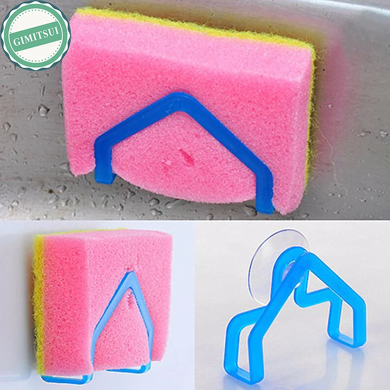 2 шт. настенный губка ткань mop держатель практические Кухня инструмент Гаджет
