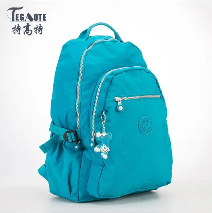 13 TEGAOTE, женский рюкзак для девочек-подростков, нейлоновые рюкзаки, Mochila Feminina, женский рюкзак для путешествий, школьный рюкзак, сумка для путешествий - Цвет: 13