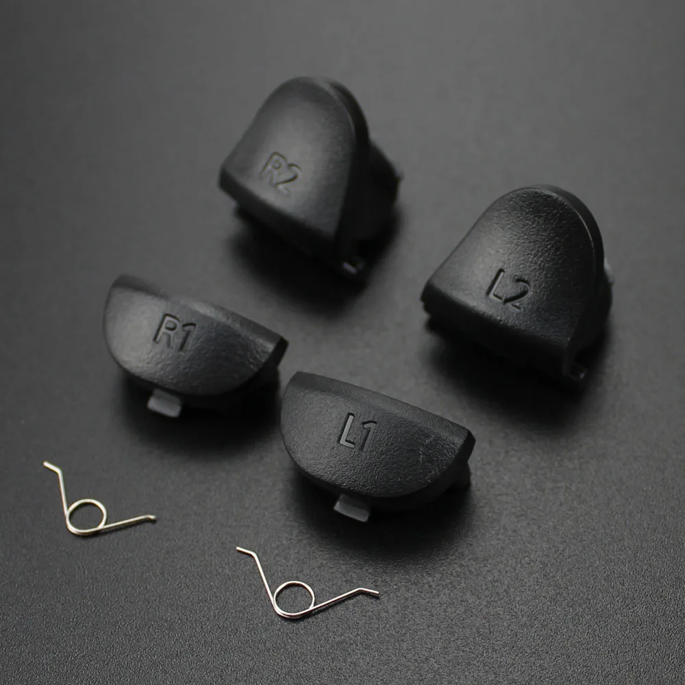 For Sony Play Station 4 PS4 Controller L1 R1+L2 R2 Trigger Buttons+springs Tool Replacement parts for dualshock controllers |