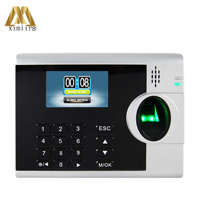 Система LINUX оборудование для отпечатков пальцев времени посещаемости с TCP/IP 3