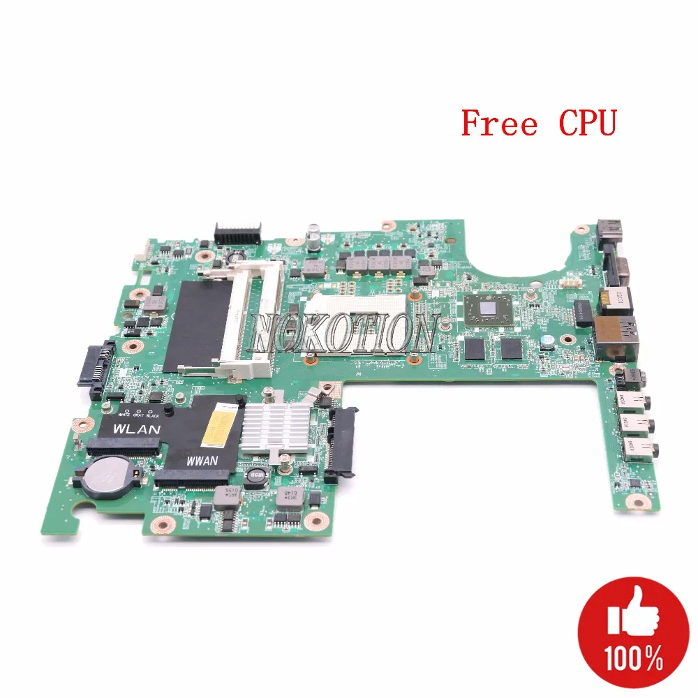 Материнская плата NOKOTION для ноутбука dell Studio 1558 CN 04DKNR 4dknr DA0FM9MB8D1 HD5470 DDR3 материнская