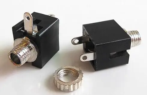10 шт. 3 5 мм Женский аудио разъем Pin DIP для наушников PJ-301M | Обустройство дома