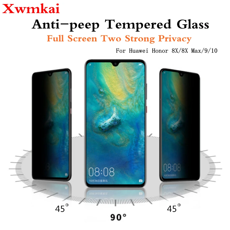 Защитное стекло Xwmkai для Huawei Honor 9/10/8X Max|Защитные стёкла и плёнки телефонов| |